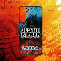 Samsung S vlastným menom- Justin Bieber logo - Samsung obal
