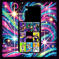 Samsung Jojo's Bizarre Adventure - Character Collage - Samsung obal