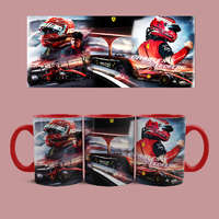 Hrnček Ferrari - Leclerc (Červený)