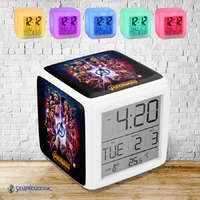 Marvel Avengers Infinity War meniace farbu svetelný budík