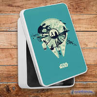 Star Wars retro Millenium Falcon kovový sendvičový box (úložný box)