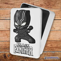 Black Panther Chibi kovový sendvičový box (úložný box)