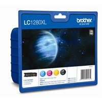  Brother LC1280XL-BK/C/M/Y 4db pakk eredeti tintapatron 3*1200 2400 oldal