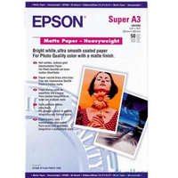 EPSON Epson matt nehéz súlyú fotópapír (A3, 50 lap, 167g)