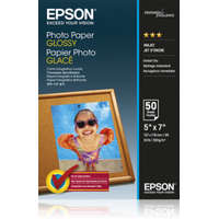 EPSON Epson fényes fotópapír (13x18, 50 lap, 200g)
