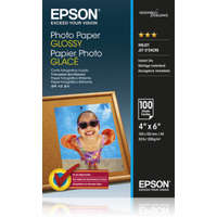 EPSON Epson fényes fotópapír (10x15, 100 lap, 200g)