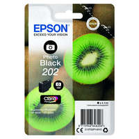 EPSON Epson 202 (T02F1) fotó fekete EREDETI TINTAPATRON, ~400 oldal
