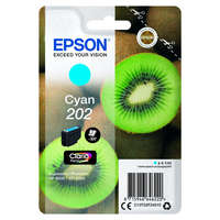 EPSON Epson 202 (T02F2) cián EREDETI TINTAPATRON, ~300 oldal