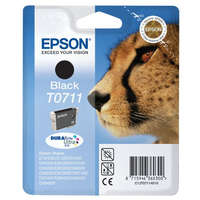 EPSON Epson T0711 fekete EREDETI TINTAPATRON (to711) (≈245oldal)