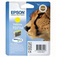 EPSON Epson T0714 sárga EREDETI TINTAPATRON (to714) (≈200oldal)