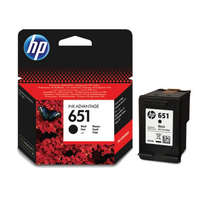 HP HP Nr.651 (C2P10AE) eredeti fekete tintapatron, ~600 oldal