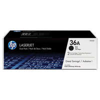  HP CB436AD Toner FEKETE 2*2.000 oldal kapacitás No.36A