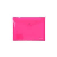 PANTA PLAST Irattartó tasak, A4, PP, patentos, PANTA PLAST, neon pink