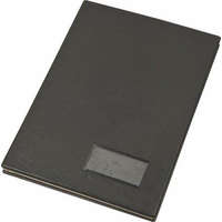 VICTORIA OFFICE Aláírókönyv, A4, 20 részes, karton, műbőr hatású borító, VICTORIA OFFICE, fekete