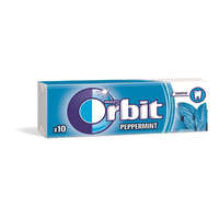 ORBIT Rágó, 14 g, ORBIT "Peppermint drazsé"