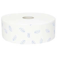 TORK Toalettpapír, T1 rendszer, 2 rétegű, 26 cm átmérő, Premium, TORK "Soft Jumbo", fehér