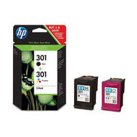 HP HP Nr.301 (CR340EE/N9J72AE) eredeti (fekete-színes) tintapatron multipakk, ~355 oldal
