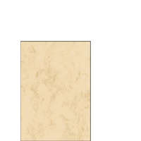 SIGEL Előnyomott papír, kétoldalas, A5, 90 g, SIGEL, bézs, márványos