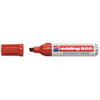 EDDING Alkoholos marker, 2-7 mm, vágott, EDDING "500", piros