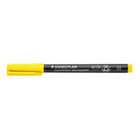 STAEDTLER Alkoholos marker, OHP, 1 mm, STAEDTLER "Lumocolor® 317 M", sárga