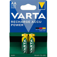 VARTA Tölthető elem, AA ceruza, 2x2100 mAh, előtöltött, VARTA "Power"