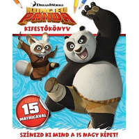 Napraforgó Könyvkiadó Kung Fu Panda - kifestőfüzet matricákkal