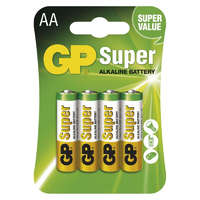  GP Super Alkáli Ceruza elem LR6-AA 4db/bliszter