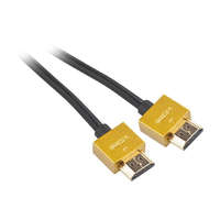 Gogen 3m HDMI 1,4 High speed aranyozott kábel, male - male, ethernet-tel, aranyozott fémes konnektorok