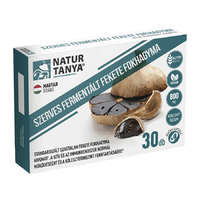 Natur Tanya Fermentált Fekete Fokhagyma - 800 mg - 30 kapszula - Natur Tanya