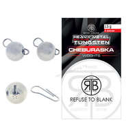 Refuse to Blank RTB Tungsten Cheburashka Weights - 0,7gr - 8db