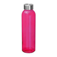 M-Collection Üveg ivópalack, 500 ml, Rózsaszín