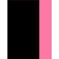 American Apparel American Apparel Női short AA7301 futónadrág, Black/Pink-L