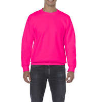 Gildan Gildan GI18000, unisex kereknyakú pulóver, Safety Pink-2XL