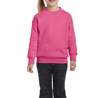 Gildan Gildan kereknyakú gyerek pulóver, GIB18000, Safety Pink-M