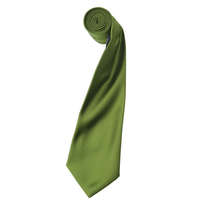 Premier Premier szatén 144 cm-es férfi nyakkendő PR750, Oasis Green