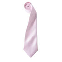 Premier Premier szatén 144 cm-es férfi nyakkendő PR750, Pink