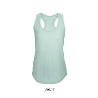 SOL&#039;S SOL&#039;S Női ujjatlan sporthátú trikó SO00579, Jade Green-XL