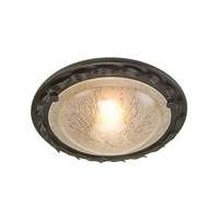 Elstead Elstead OLIVIA fekete mennyezeti lámpa (ELS-OV-F-BLK-GOLD) E27 1 izzós IP20