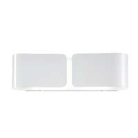 Ideal Lux Ideal Lux CLIP AP2 SMALL BIANCO fehér fali lámpa (IDE-014166) E27 2 izzós IP20