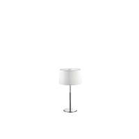Ideal Lux Ideal Lux HILTON TL1 fehér-króm asztali lámpa (IDE-075525) G9 1 izzós IP20