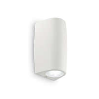 Ideal Lux Ideal Lux KEOPE AP1 SMALL BIANCO fehér kültéri fali lámpa (IDE-147765) GU10 1 izzós IP55