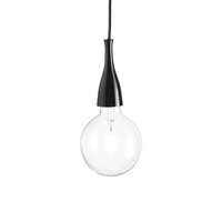 Ideal Lux Ideal Lux MINIMAL SP1 NERO fekete függesztett lámpa (IDE-009407) E27 1 izzós IP20
