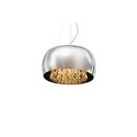 Azzardo Azzardo Burn króm-átlátszó kristály függesztett lámpa/mennyezeti lámpa (AZ-0700) G9 6 izzós IP20