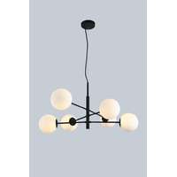 Azzardo Azzardo Oviedo fekete-fehér függesztett lámpa (AZ-4420) G9 6 izzós IP20