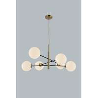 Azzardo Azzardo Oviedo arany-fehér függesztett lámpa (AZ-4421) G9 6 izzós IP20