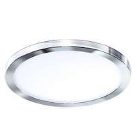 Azzardo Azzardo Slim Round króm-fehér LED beépíthető lámpa (AZ-2841) LED 1 izzós IP44