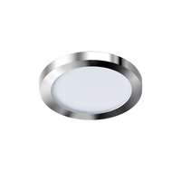 Azzardo Azzardo Slim Round króm-fehér LED beépíthető lámpa (AZ-2861) LED 1 izzós IP44