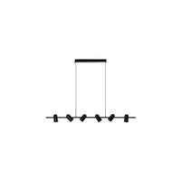 Azzardo Azzardo Vivi fekete függesztett lámpa (AZ-5730) GU10 6 izzós IP20