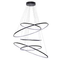 Azzardo Azzardo Wheel fekete LED függesztett lámpa (AZ-3137) LED 1 izzós IP20