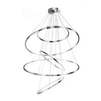 Azzardo Azzardo Wheel króm LED függesztett lámpa (AZ-3417) LED 1 izzós IP20